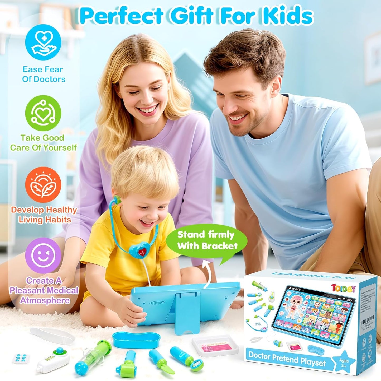 Kit de médico Tableta médica con música y sonido