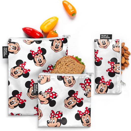 Simple Modern  - Bolsas reutilizables para aperitivos
