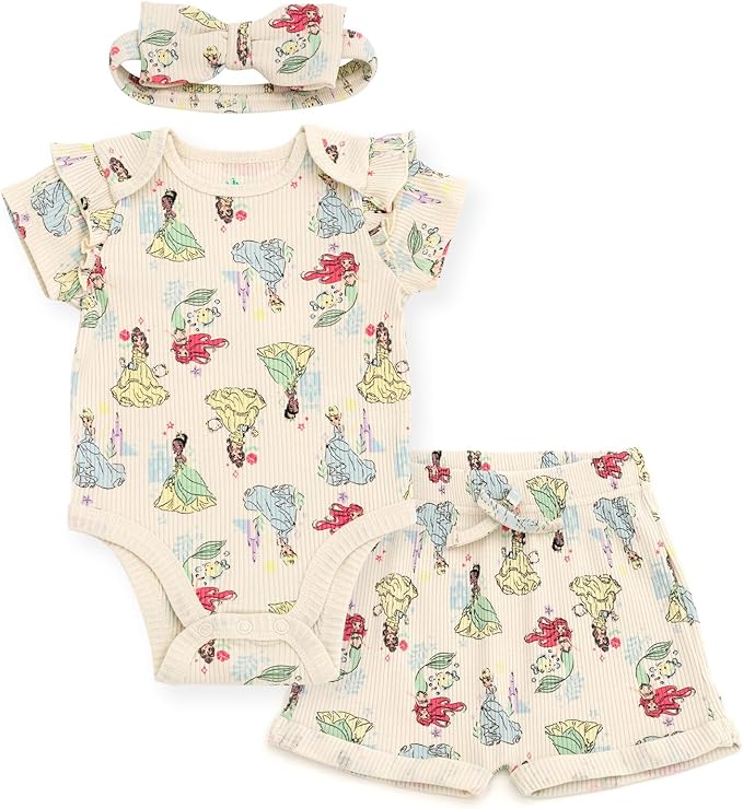Disney Conjunto de 3 piezas de mameluco