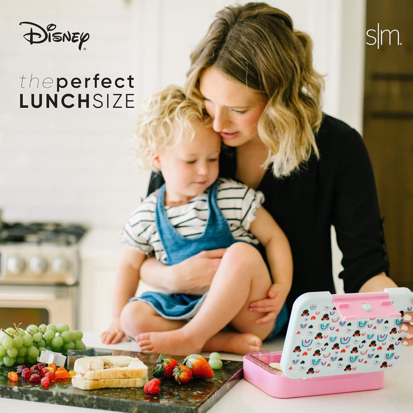 Bento - Lonchera simple y moderna de Disney Minnie 