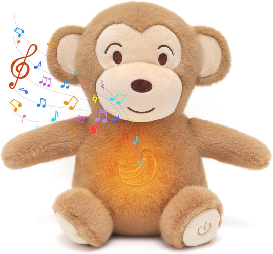 Peluche que respira, con control y temporizador