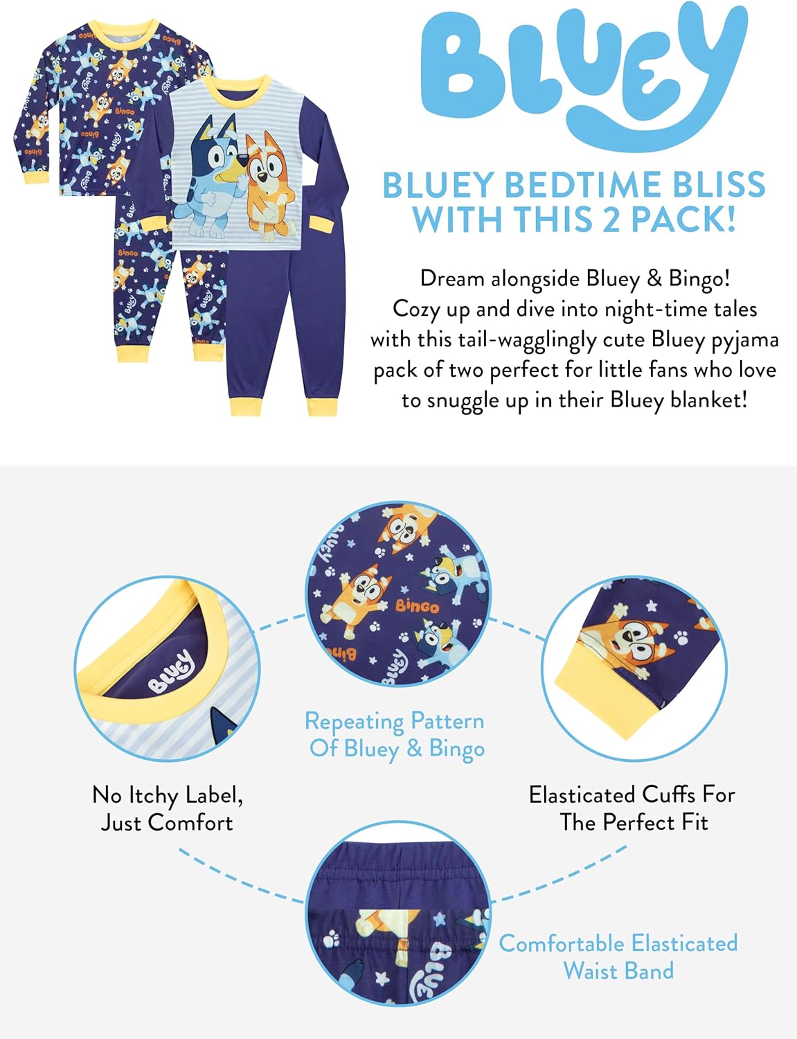 Bluey Pijamas 