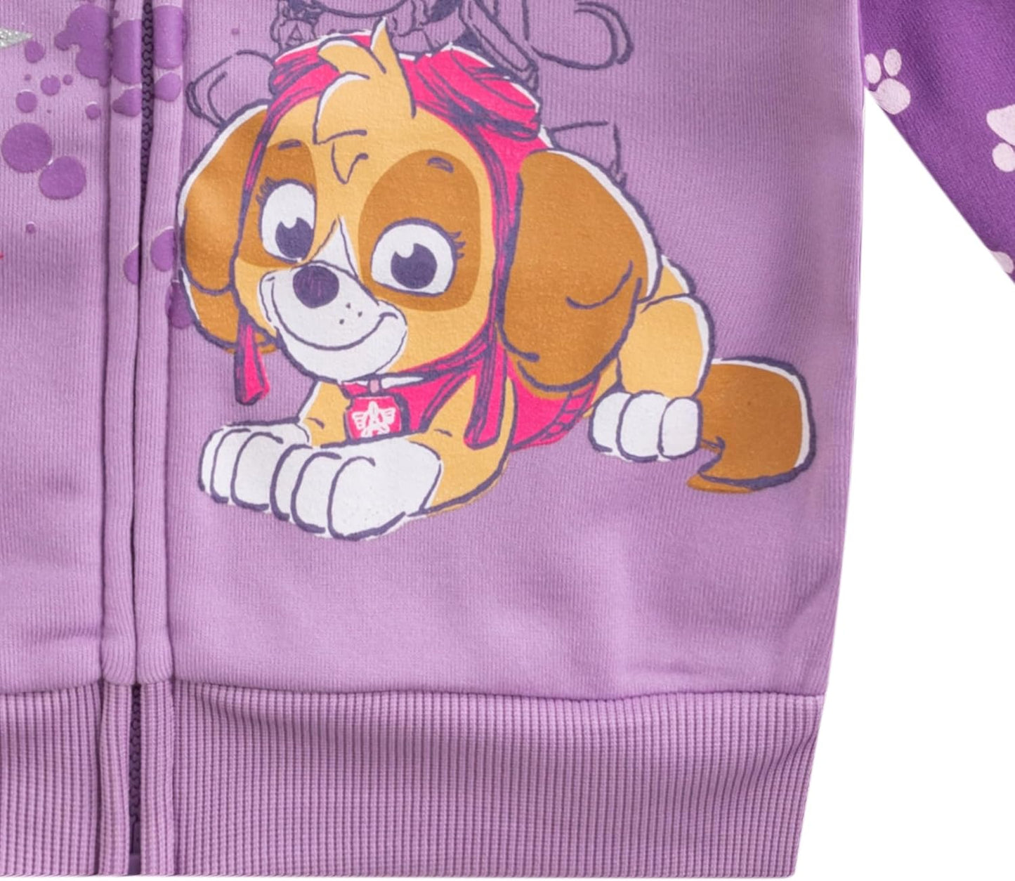 Paw Patrol Nickelodeon Skye - Paquete de 2 sudaderas