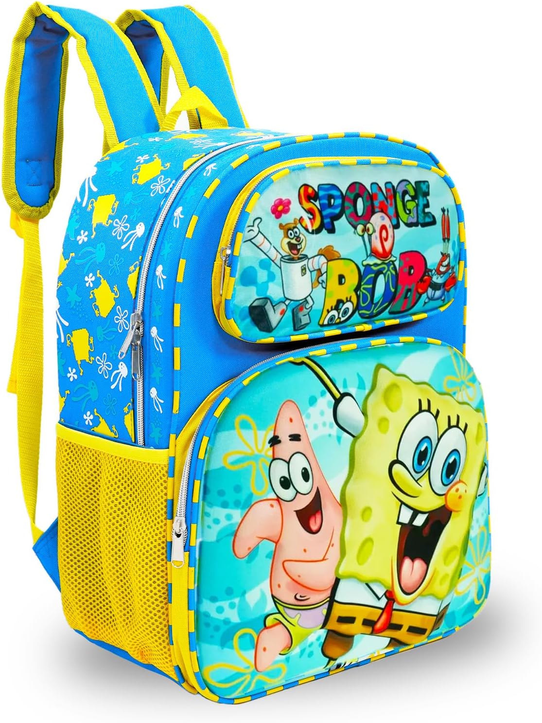 Juego de mini mochila de Bob Esponja 12 pulgadas