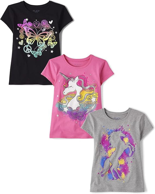 The Children's Place Camisetas gráficas de manga corta