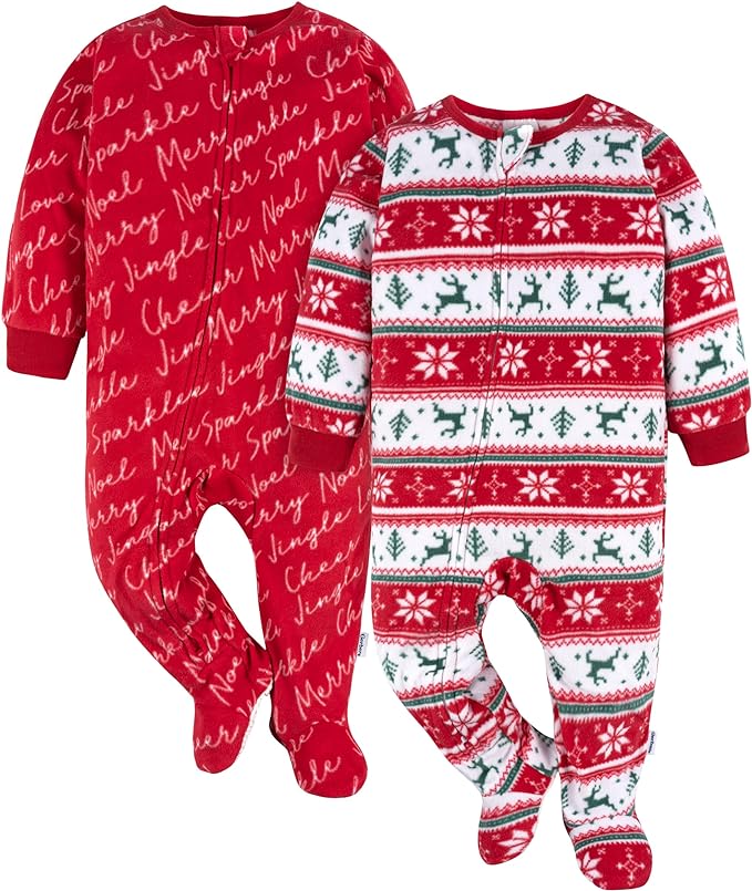 Gerber Pijama de forro polar con pies