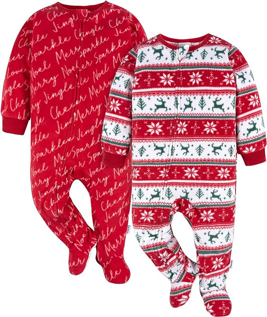 Gerber Pijama de forro polar con pies