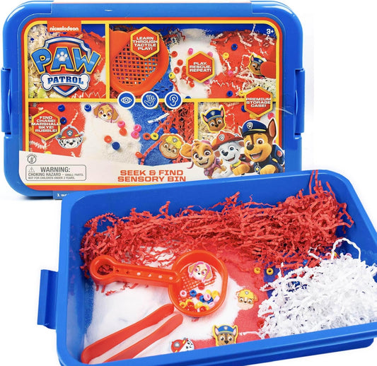 contenedor sensorial Paw Patrol