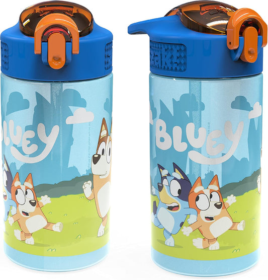 Zak Designs Cubierta de plástico duradera (16 onzas, juego de 2 unidades)
