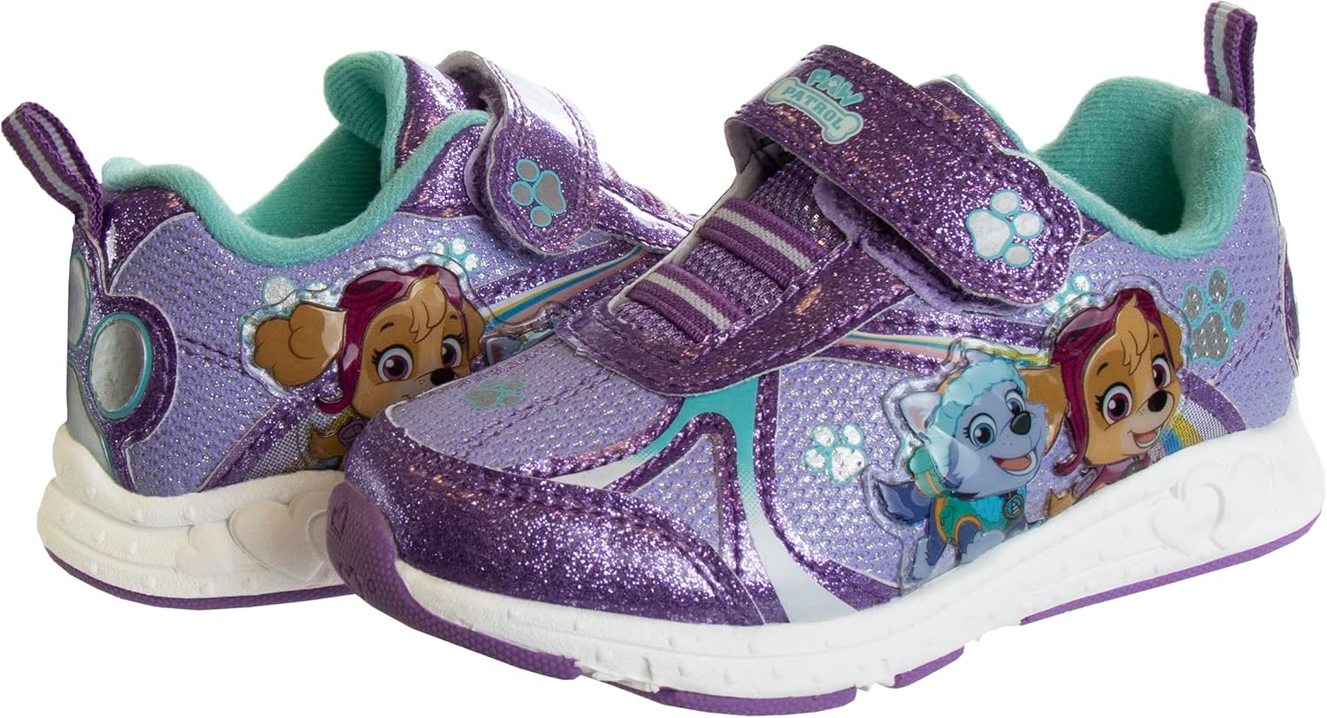 Nickelodeon Tenis de Paw Patrol para niñas – Tenis con luz