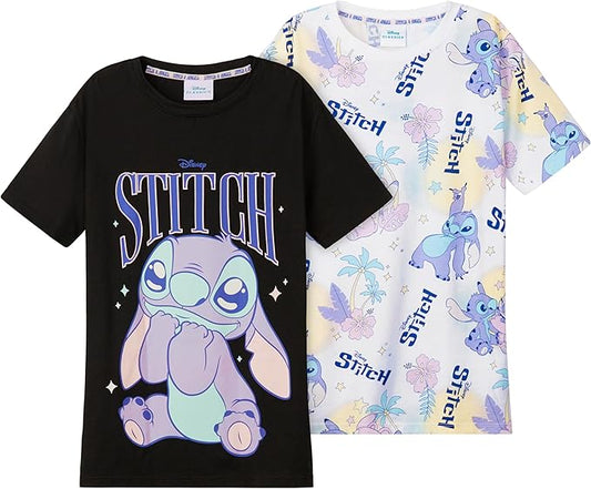 Disney Stitch - paquete de 2 camisetas
