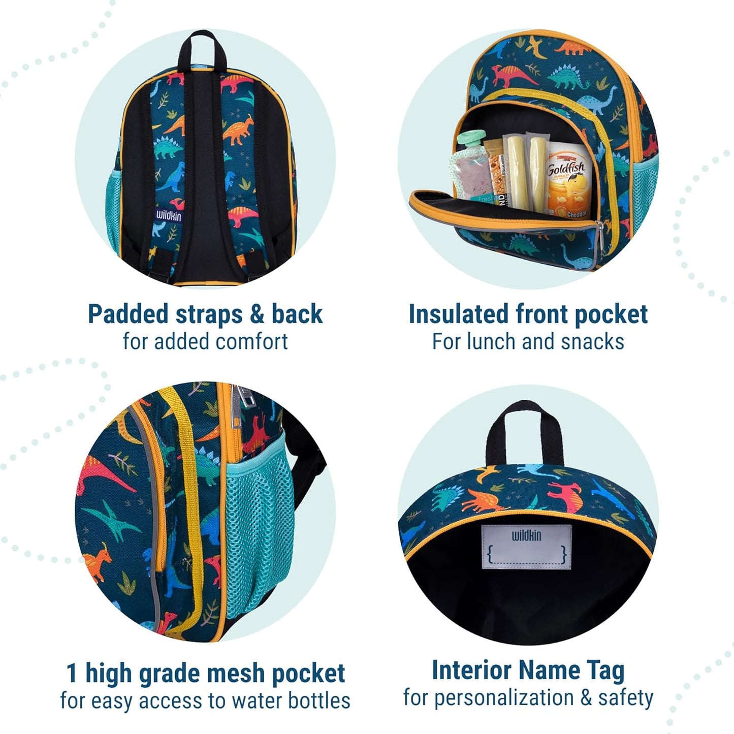 Wildkin - Mochila de 12 pulgadas