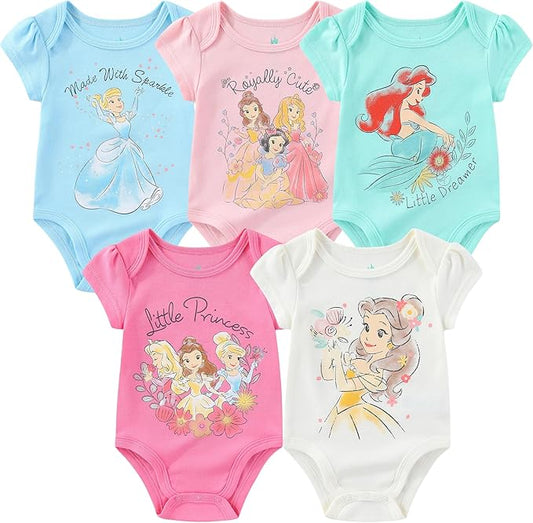 Disney Paquete de 5 mamelucos
