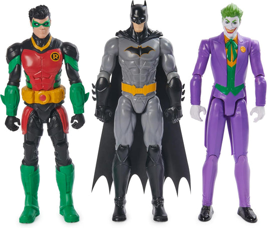 DC Comics, Batman Team Up - Paquete de 3 figuras