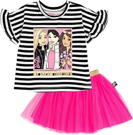 Barbie Camiseta Y Malla Tutu