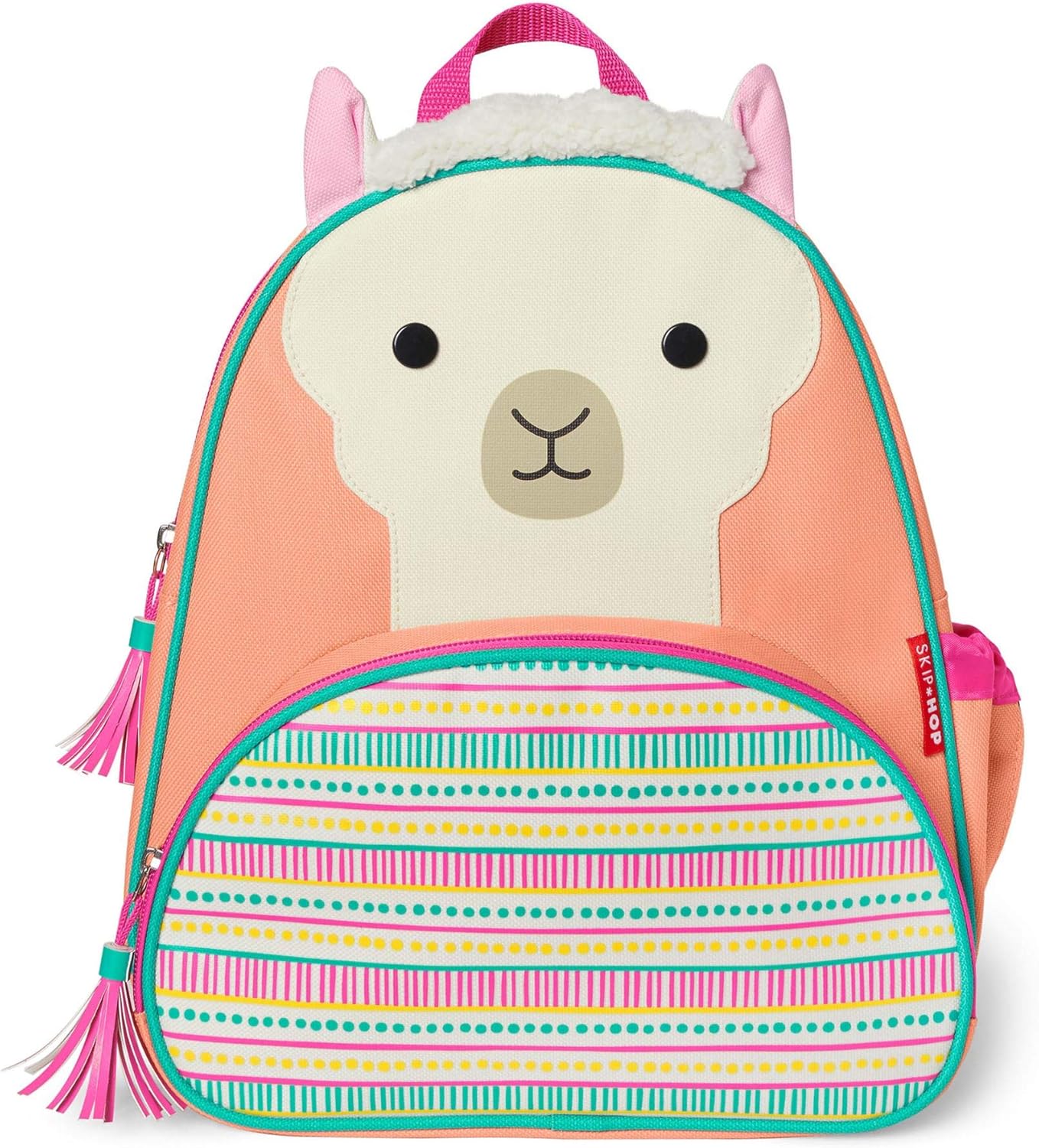 Skip Hop - Mochila para preescolar, colección Zoo Llama 12" Pulgadas 