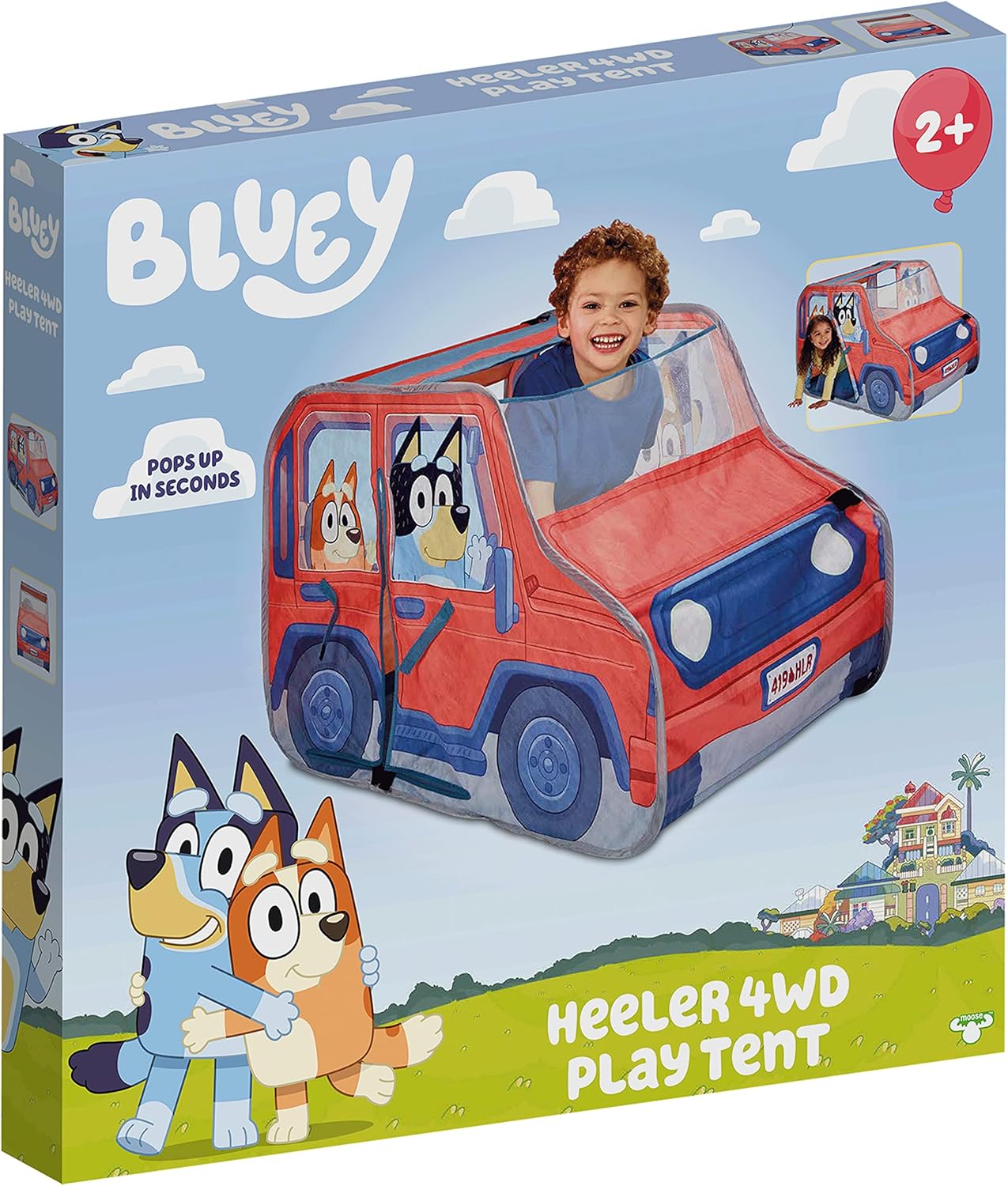 Tienda de campaña desplegable Bluey