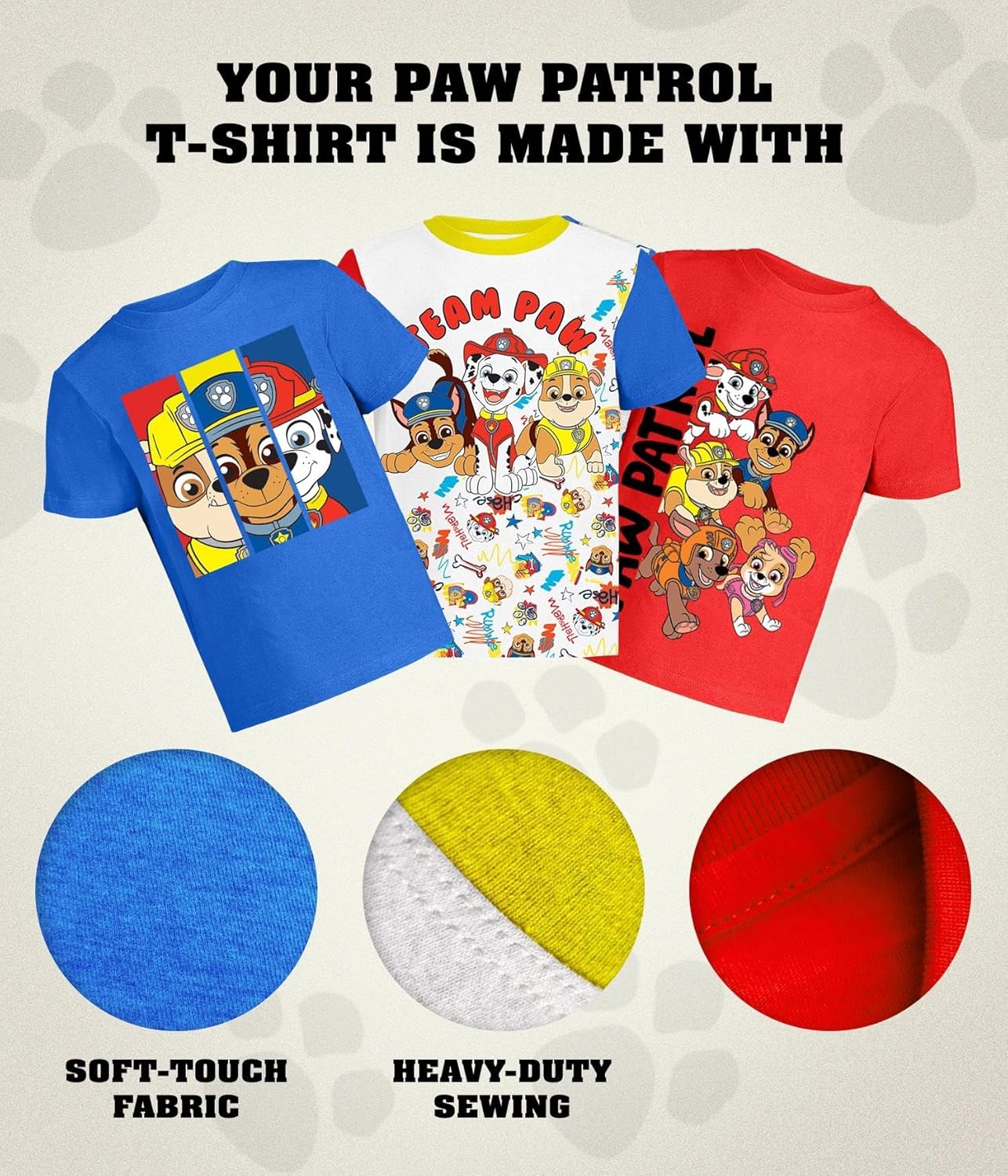 Camiseta gráfica de Paw Patrol