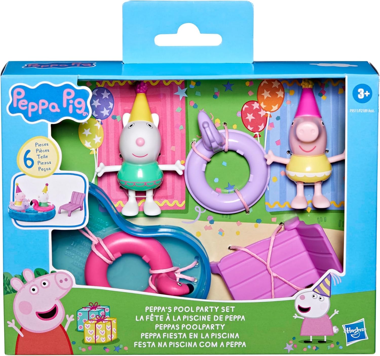 Peppa Pig, fiesta en la piscina