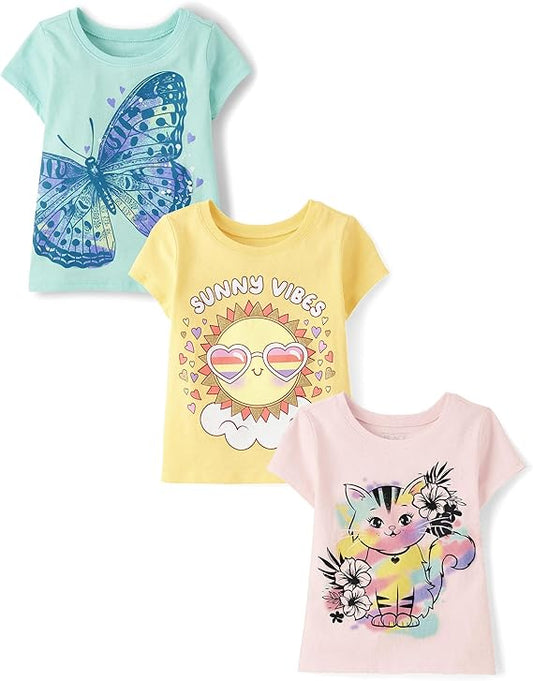 The Children's Place Camisetas gráficas de manga corta