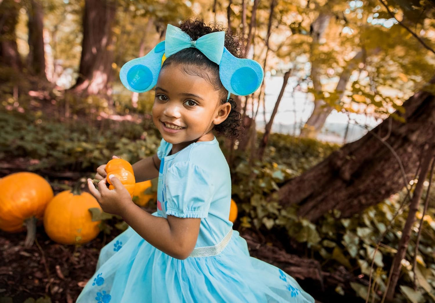 Blue's Clues & You! Vestido de disfraz y diadema 