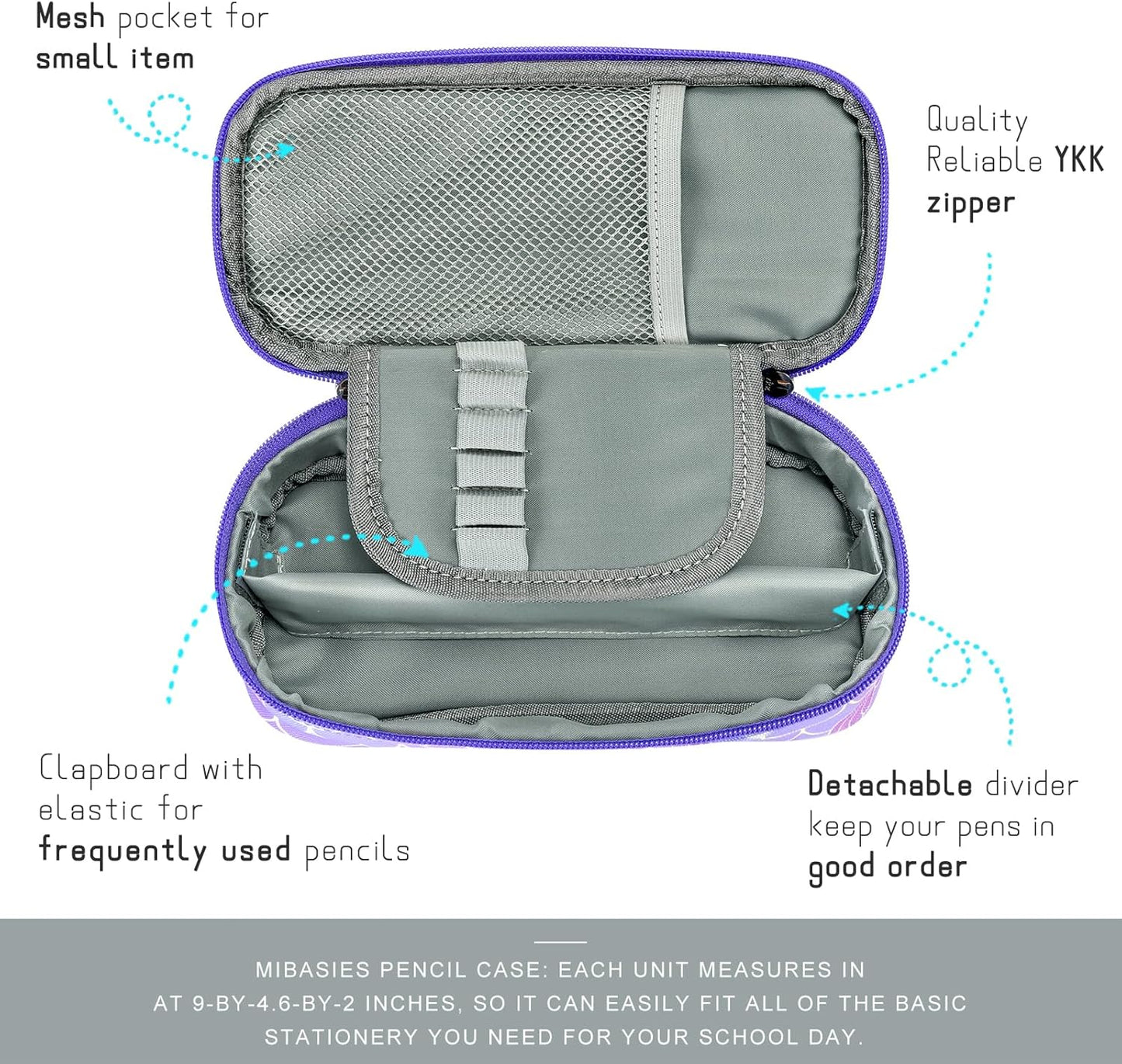 mibasies Estuche para lápices