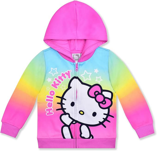 Hello Kitty Sudadera con capucha y cremallera