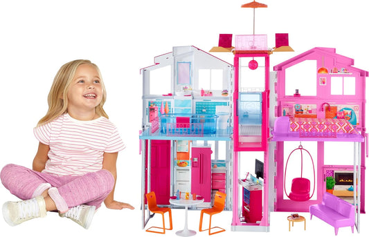 Barbie - Juego de casa de muñecas de Barbie