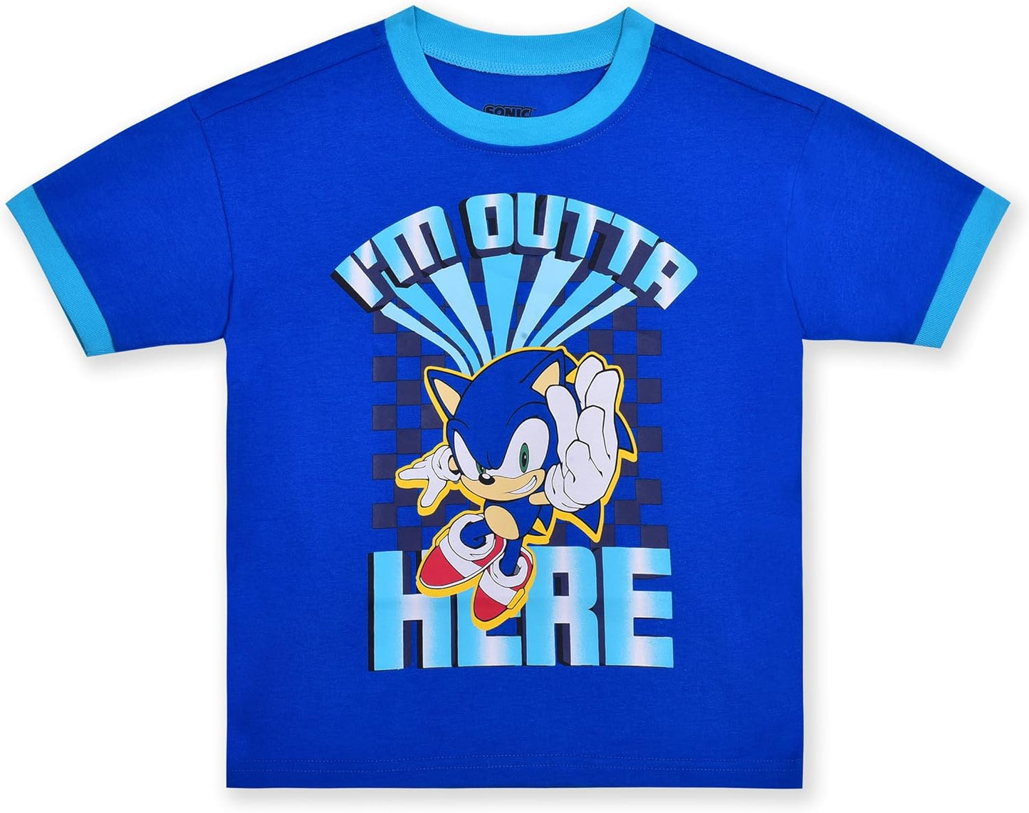 Sonic the Hedgehog - Conjunto de camiseta y pantalones cortos 