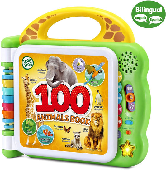 Leapfrog 100 Animals Book, Green