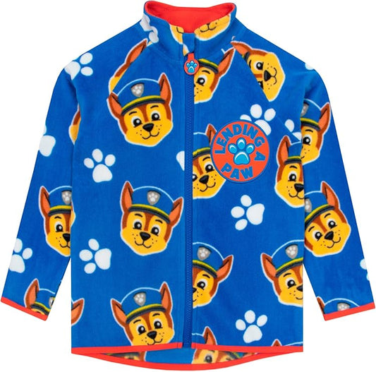 Paw Patrol Chase - Chaqueta de forro polar con cremallera