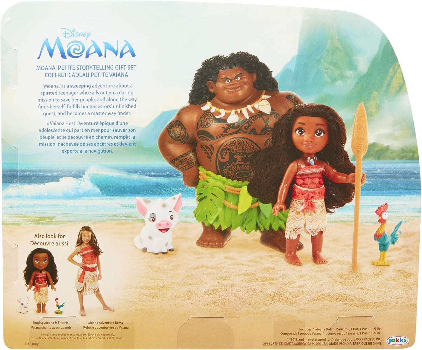 Moana Muñeca Disney con figura