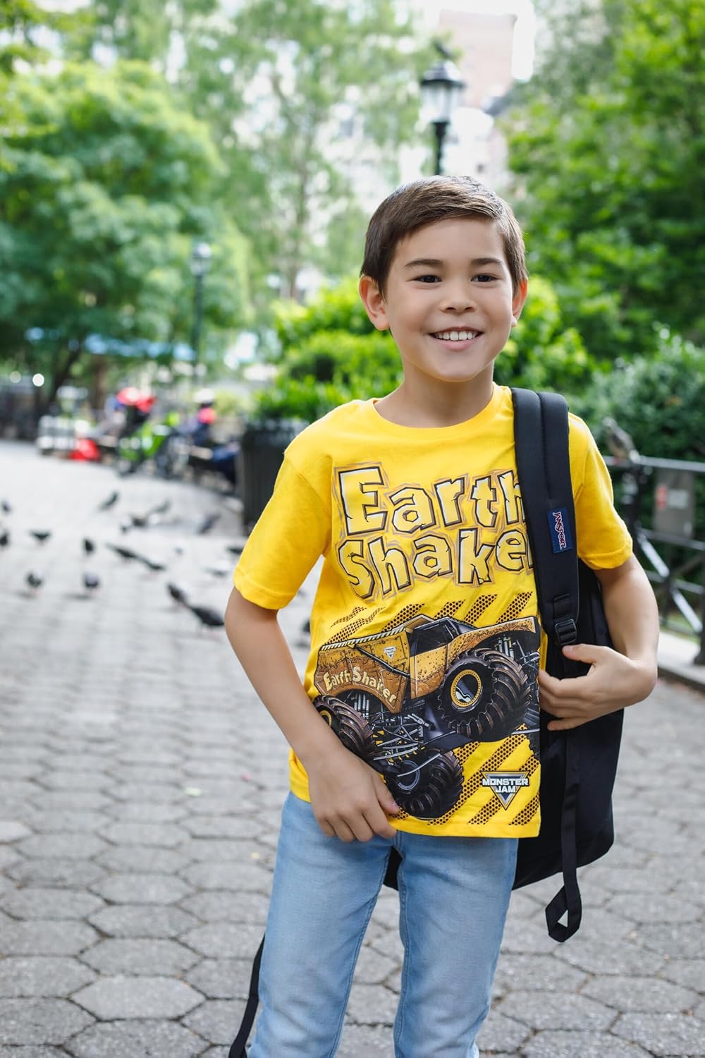 Monster Jam- Paquete de 4 camisetas gráficas