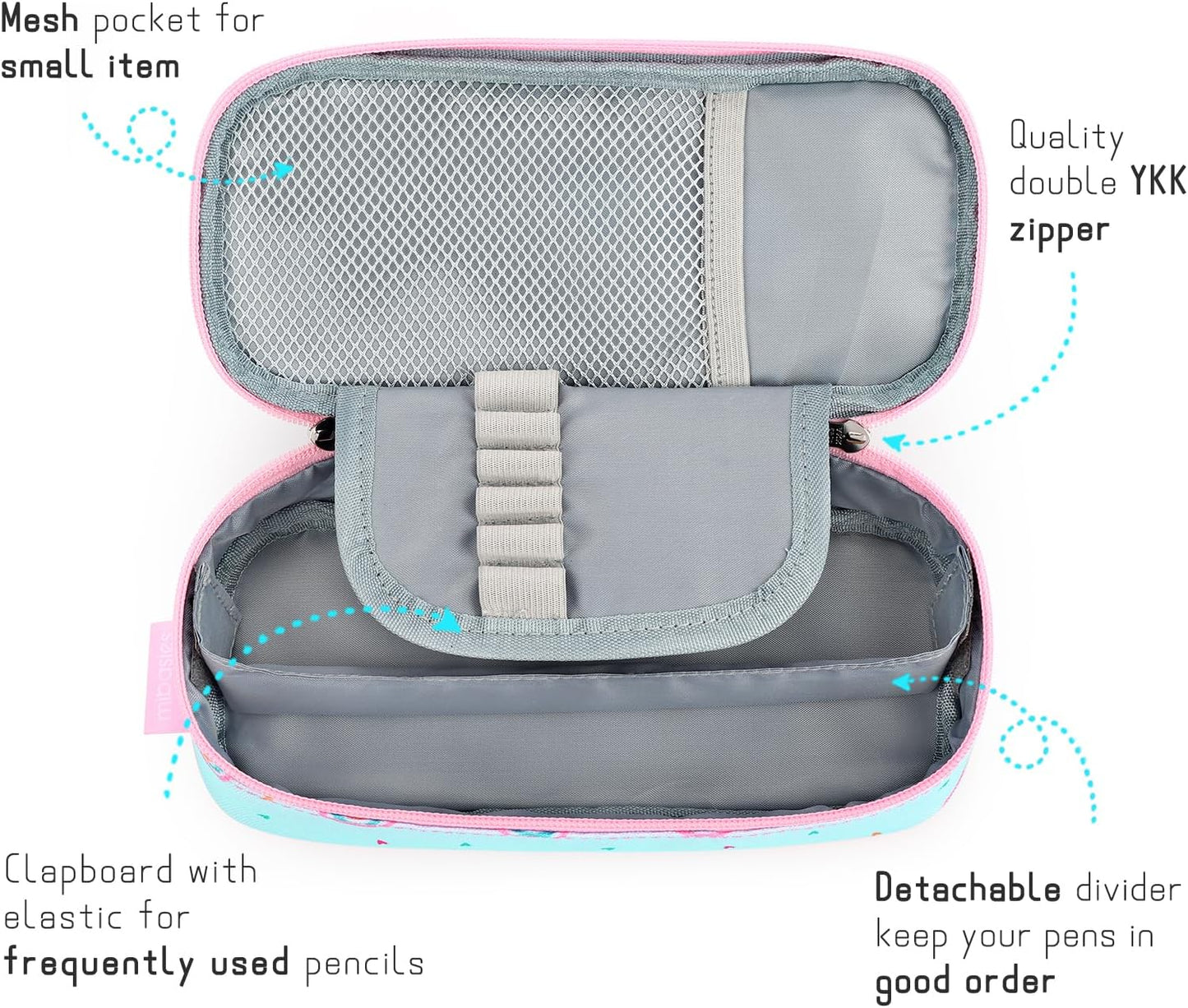 mibasies Estuche para lápices