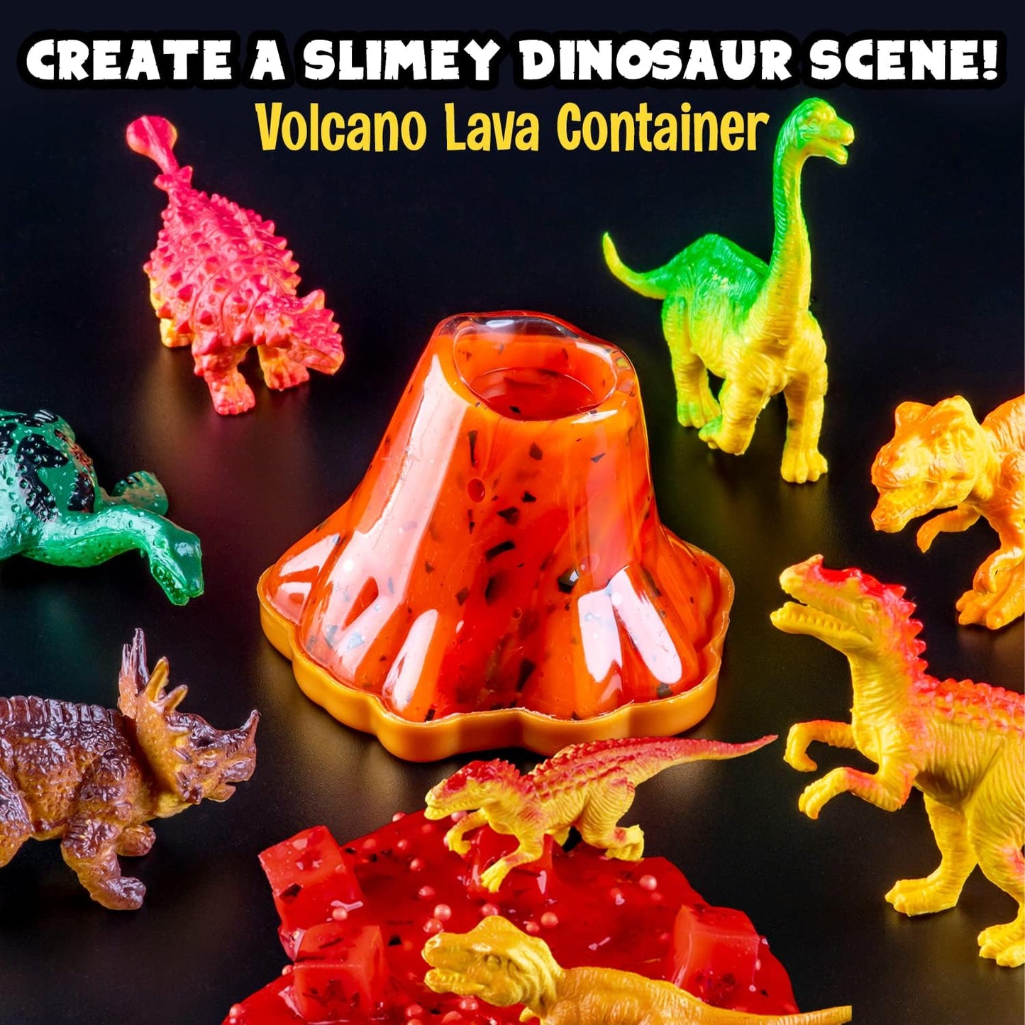 Kit de slime de dinosaurio