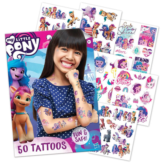 50 tatuajes temporales Ponny