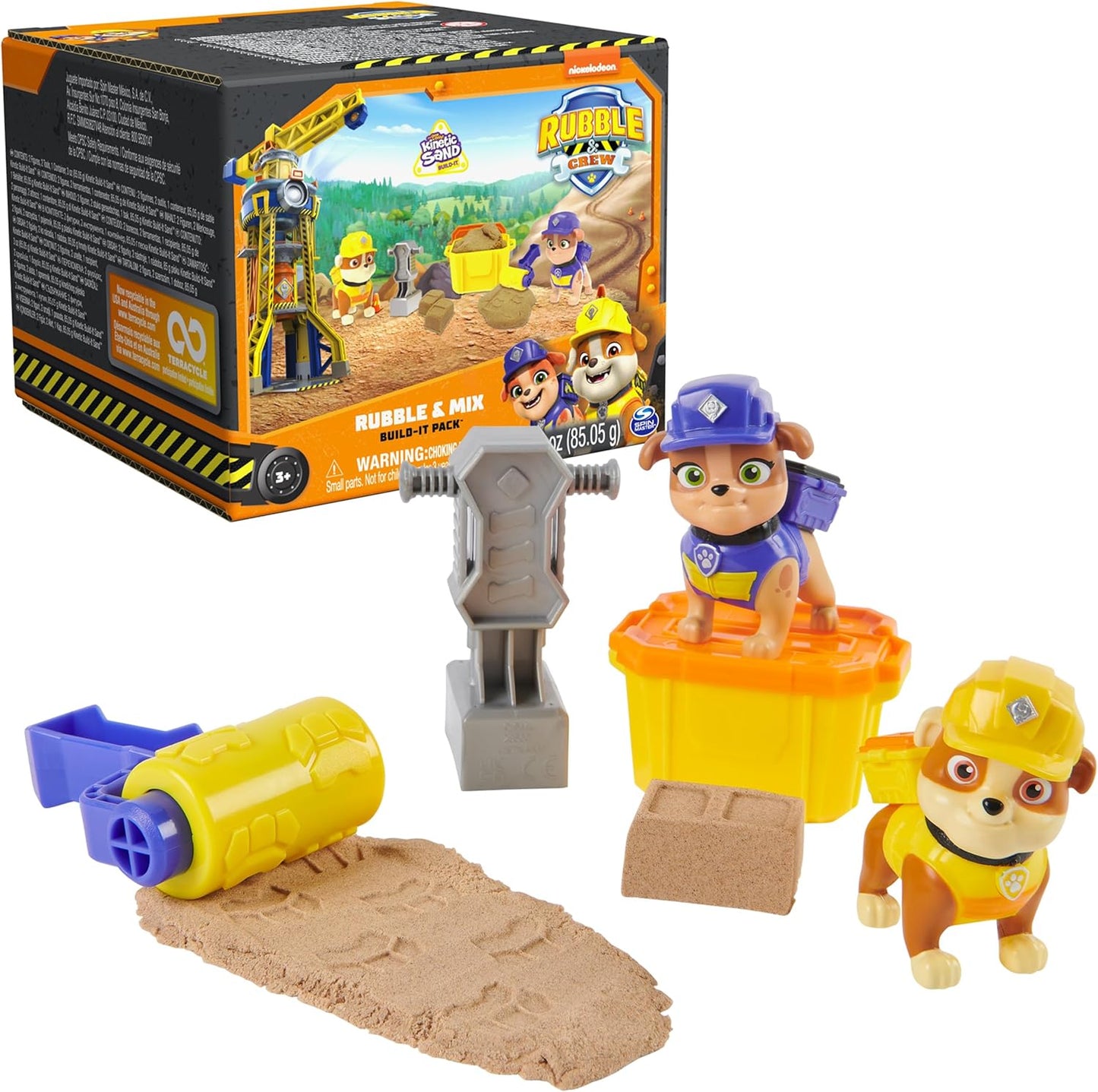 Paw Patrol Juego de figuras de acción con arena