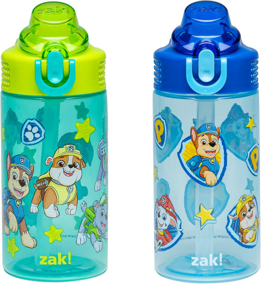 Zak Designs Cubierta de plástico duradera (16 onzas, juego de 2 unidades)