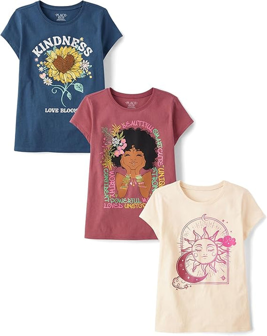 The Children's Place Camisetas gráficas de manga corta