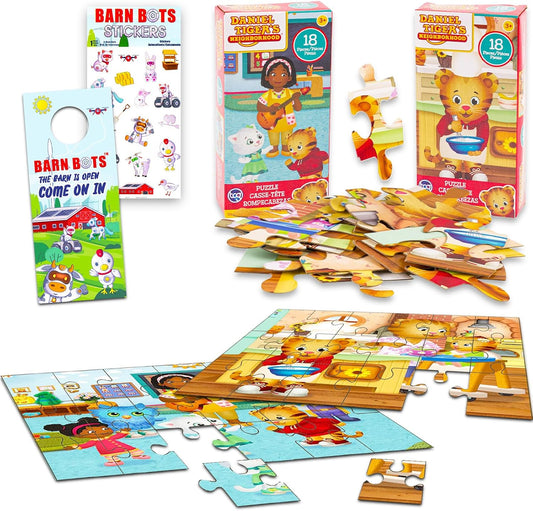 Daniel Tiger - Paquete de 2 rompecabezas