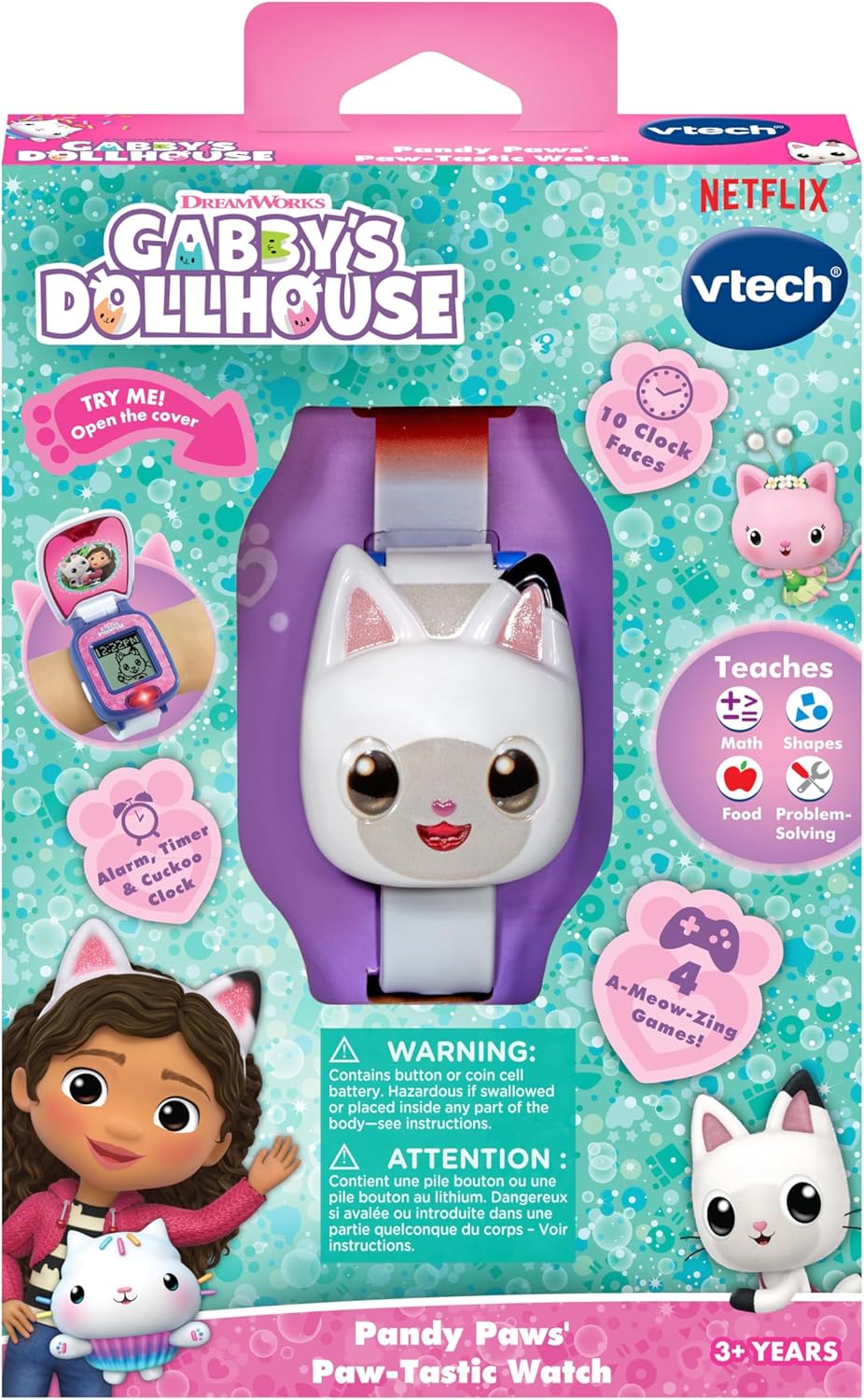 Gabby's Dollhouse Pandy Paws - Reloj