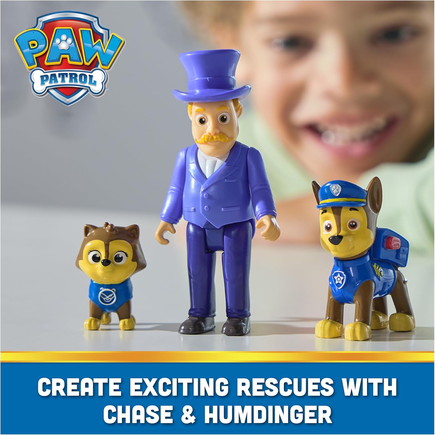 Paw Patrol Chase & Humdinger - Juego de figuras