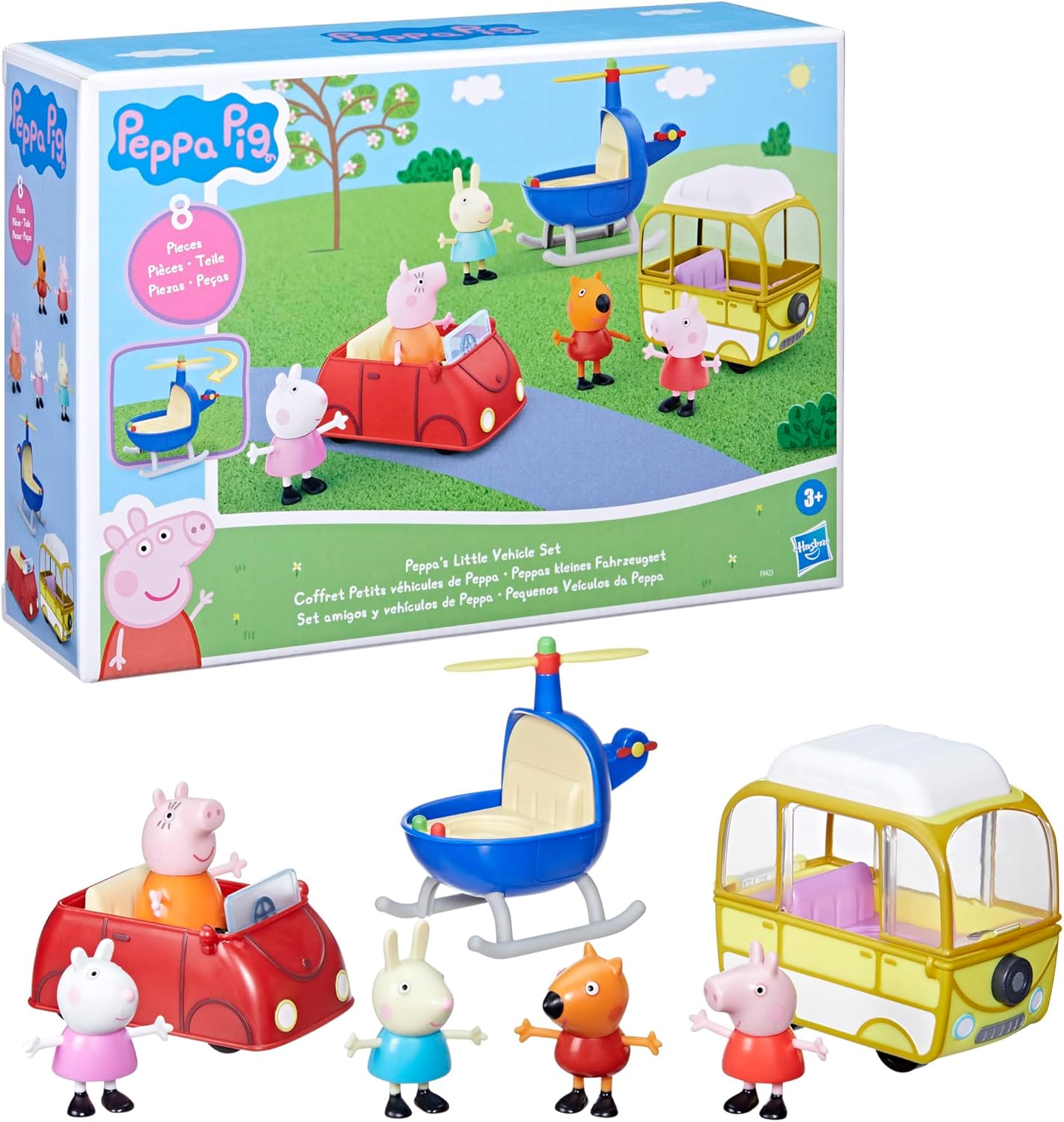 Peppa Pig Set de minivehículos