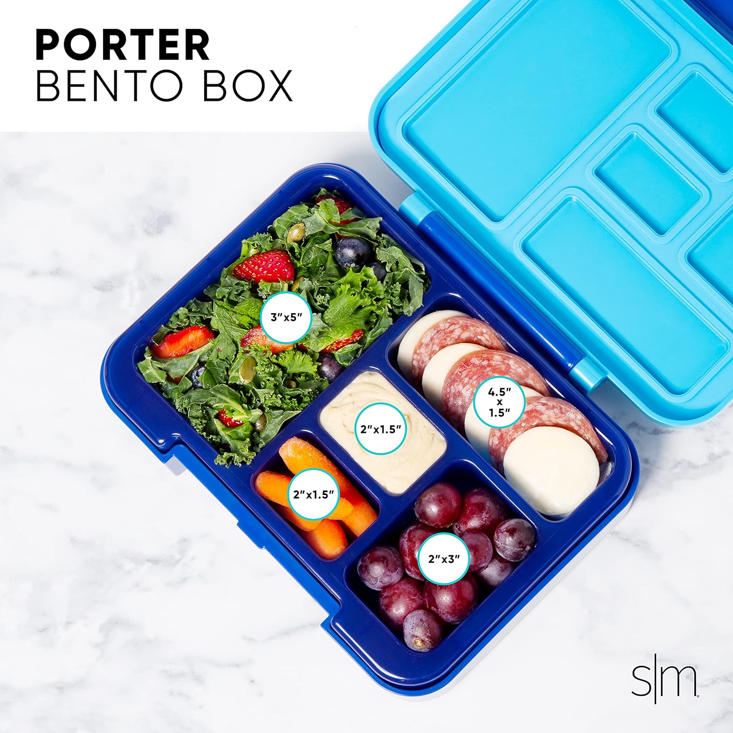 Simple Modern Lonchera Bento de Marvel