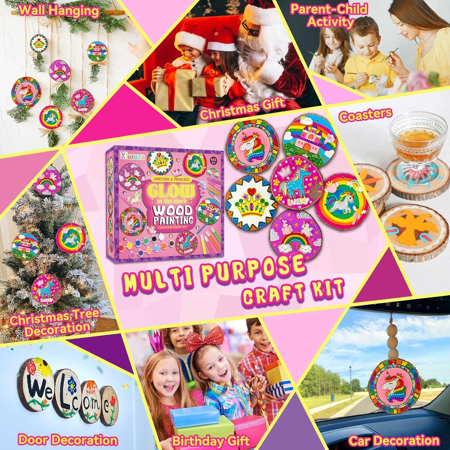 Kit de pintura de madera