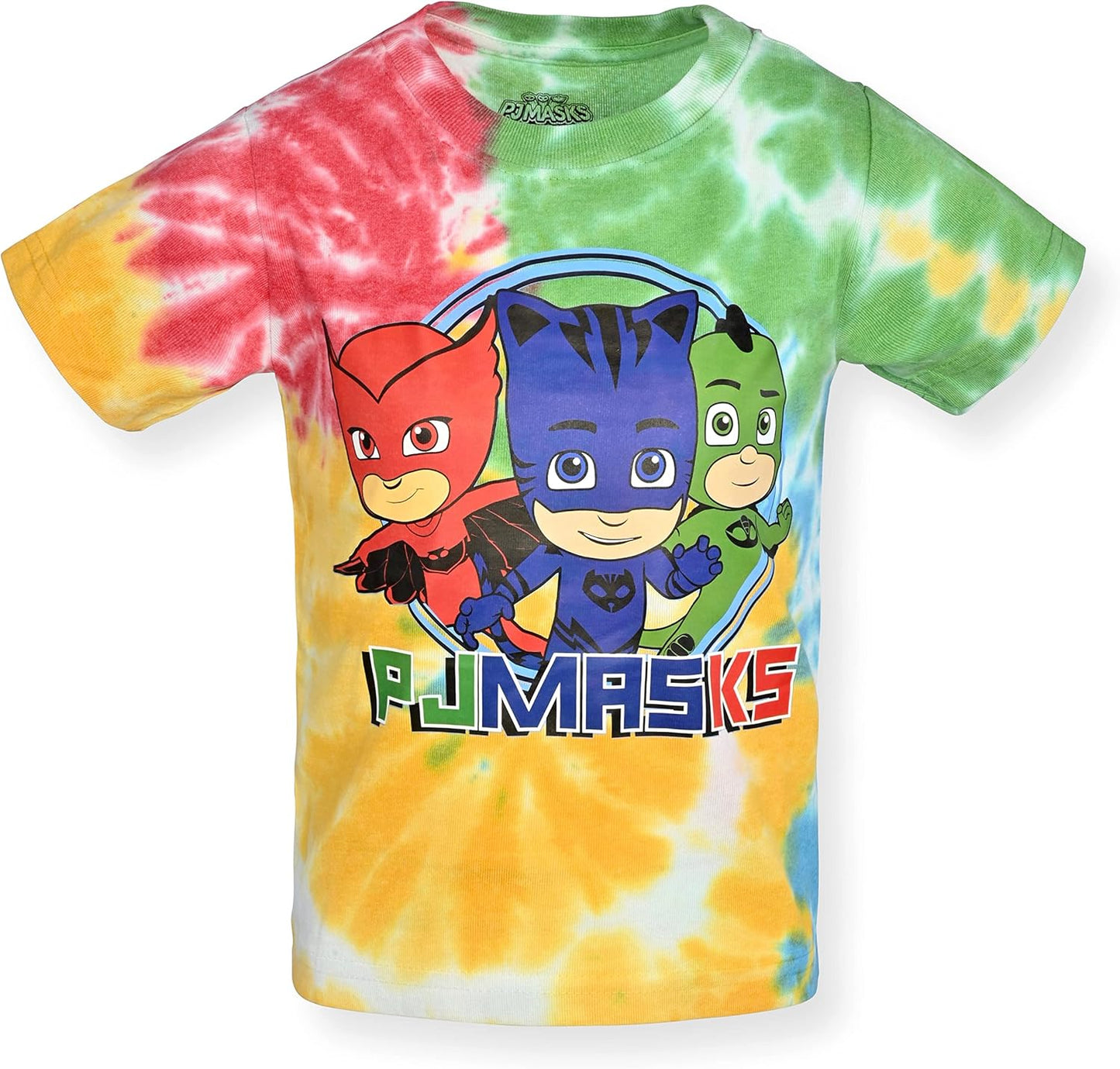  Paquete de 3 camisetas geniales y modernas de PJ Masks 