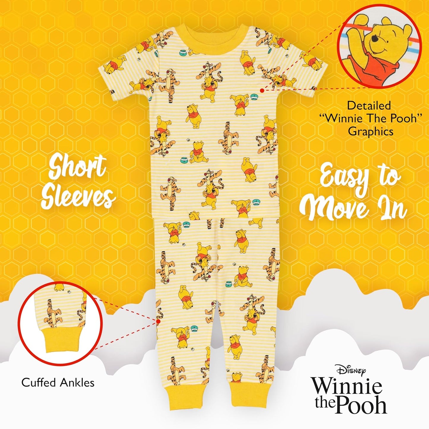 Disney Conjunto de pijama Winnie the pooh