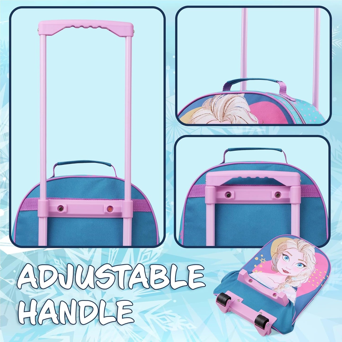 Mochila con ruedas, 16 x 11 pulgadas