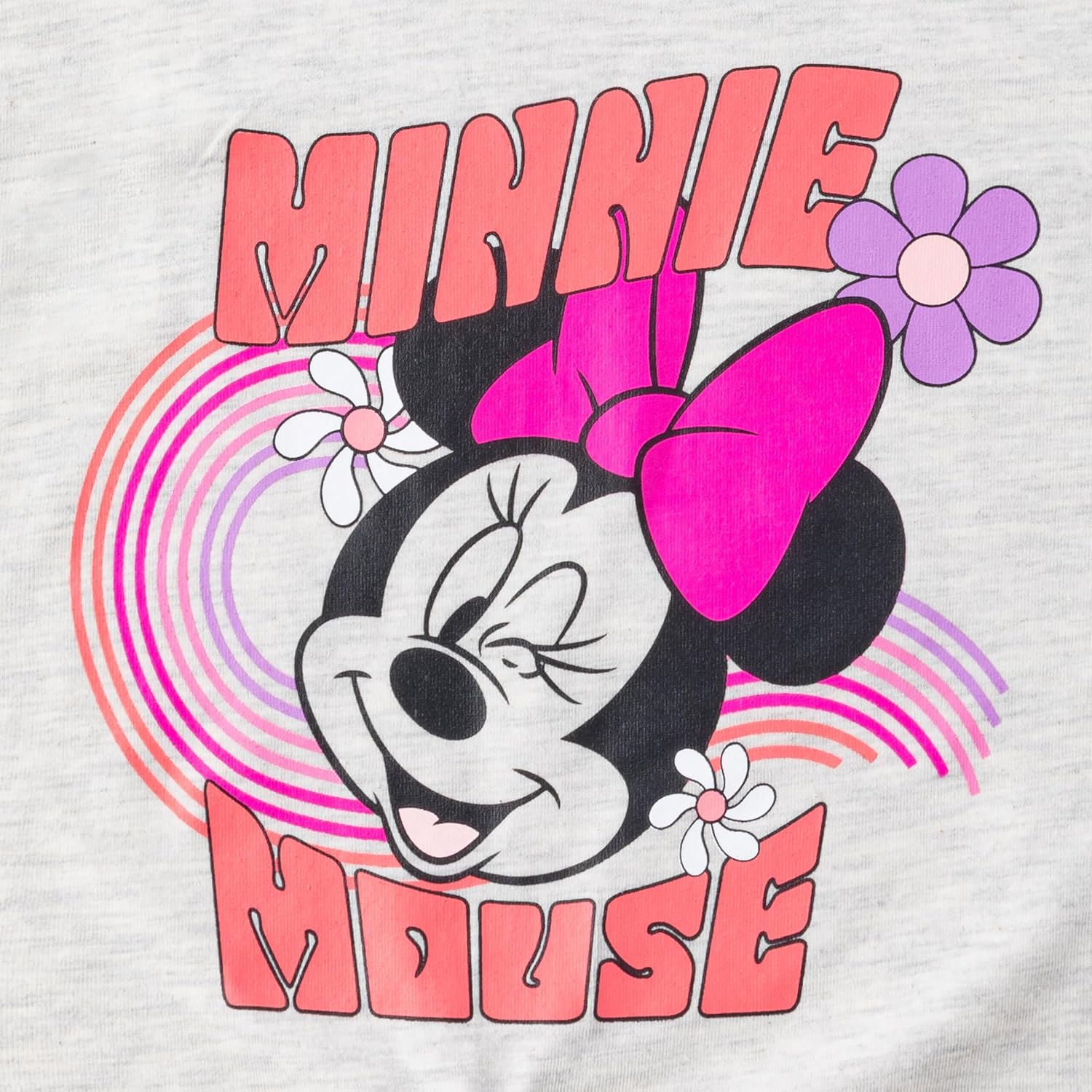 Disney Minnie Mouse - Conjunto de camiseta de manga corta de 3 piezas