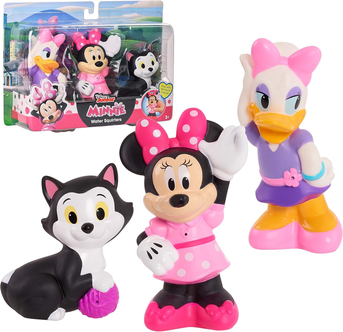 Paquete de 3 juguetes de baño de Minnie Mouse